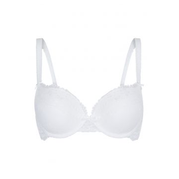Sutien push-up cu dantela Daily - Alb murdar