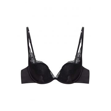 Sutien push-up -  Textil - Ocnori - Negru