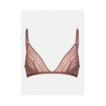 Sutien tip bralette -  poliamida/elastan - roz -