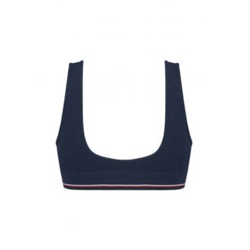 Sutien tip bustiera Dama -  Bleumarin - 83% bumbac - 14% poliamida - 3% elastan - S