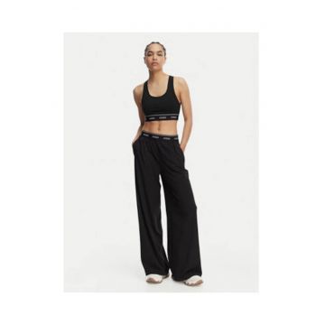 Sutien tip top Dama -  Active - negru - material sintetic - fara inchidere -