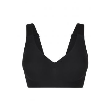 Sutien uni cu burete - Negru
