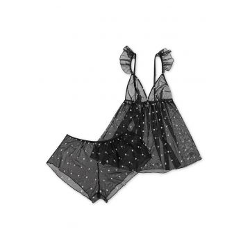 Pijama dama Holly - Negru
