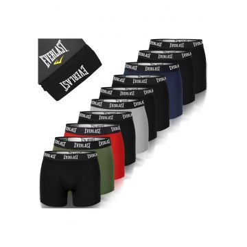 Set 10 Boxeri Barbati -  Model BM406 - Bumbac - Multicolor