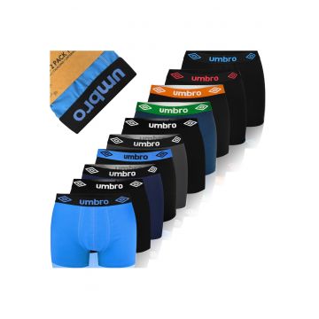 Set 10 Boxeri Barbati -  Model BM564 - Bumbac - Multicolor