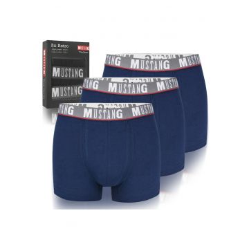 Set 3 Boxeri Barbati -  Model 4200 - Bumbac - Albastru