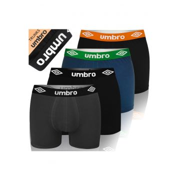 Set 4 Boxeri Barbati -  Model 0197 - Bumbac - Multicolor - Multicolor