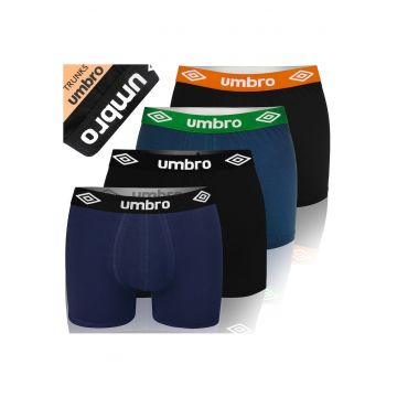 Set 4 Boxeri Barbati -  Model 0197 - Bumbac - Multicolor