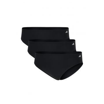 Set de chiloti cu logo - 3 perechi - Negru