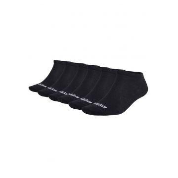 Set de sosete pana la glezna - unisex - 6 perechi - Negru
