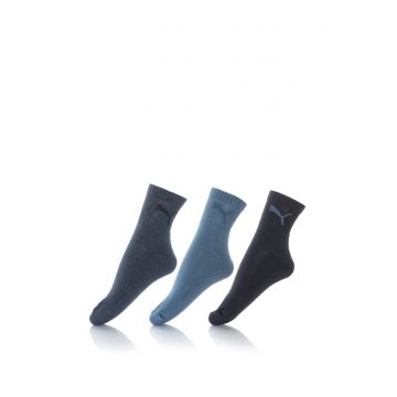 Set de sosete unisex - 3 perechi - Albastru