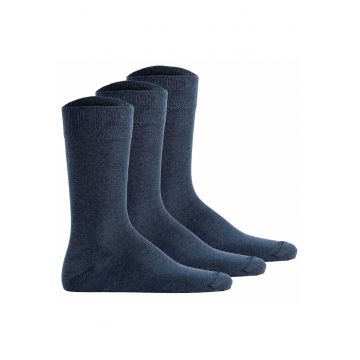 Set de sosete unisex - 3 perechi - Albastru