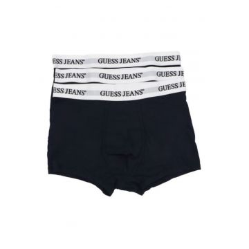 Set lenjerie intima  3 bucati - bumbac elastic - bleumarin