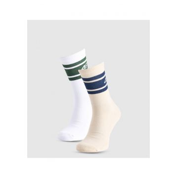 Sosete dama  set 2 perechi - multicolor
