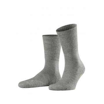 Sosete mid-calf unisex pentru trekking - Gri