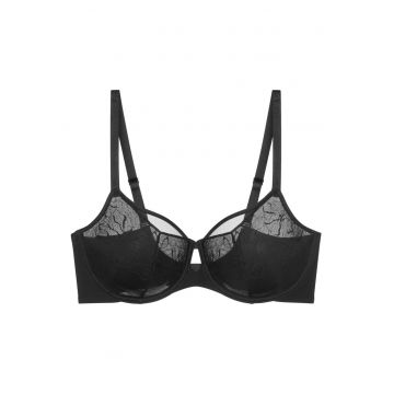 Sutien cu armatura -  Poliamida - Negru