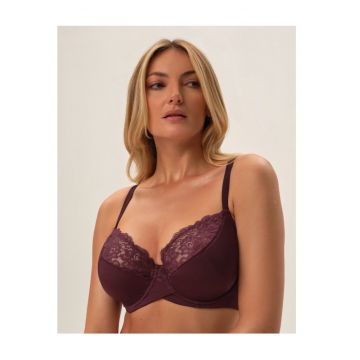 Sutien dama Allie -  Sintetic - Mov