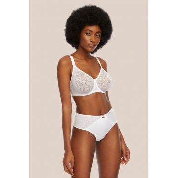 Sutien fara burete cu broderii geometrice Clara